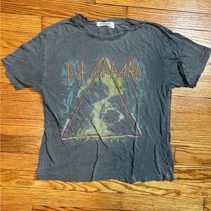 Daydreamer by Free People Def Leppard Hysteria Band Shirt